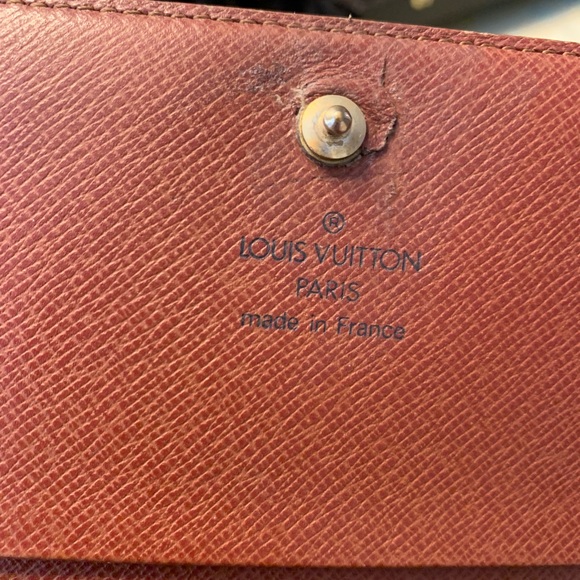 / Louis Vuitton Vintage Porte Monnaie Tressor Wallet - Picture 12 of 16